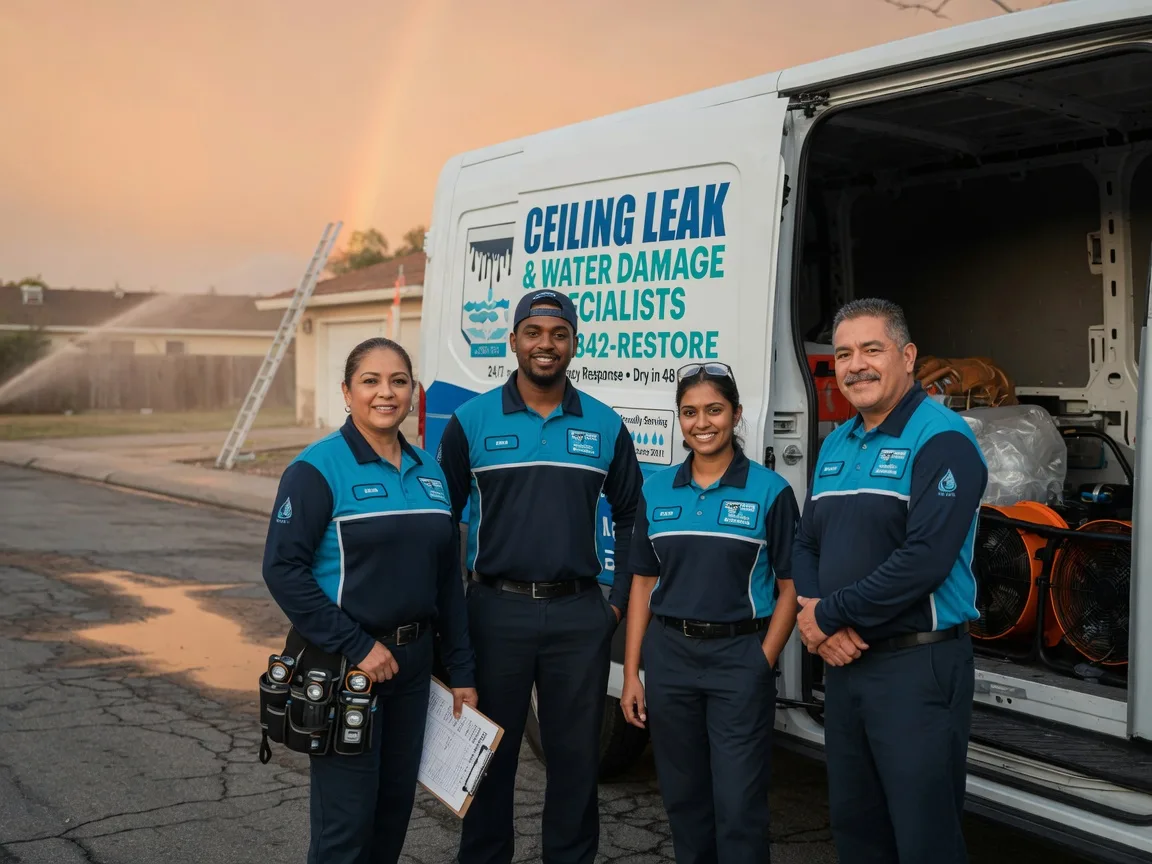 Ceiling Leak Cleanup company in Taylors Falls, MN