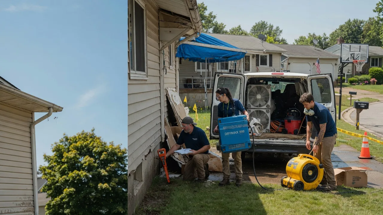 Ceiling Leak Cleanup in Taylors Falls, MN near me